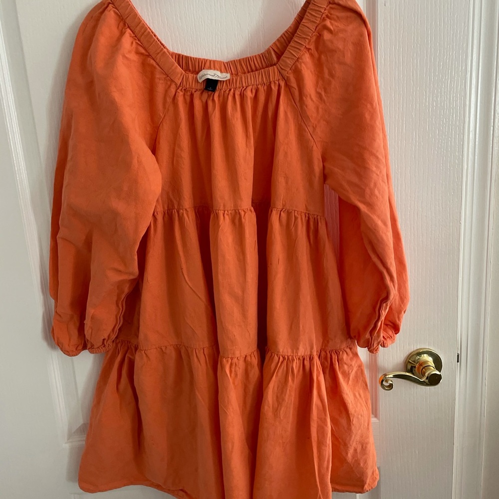 Orange dress
